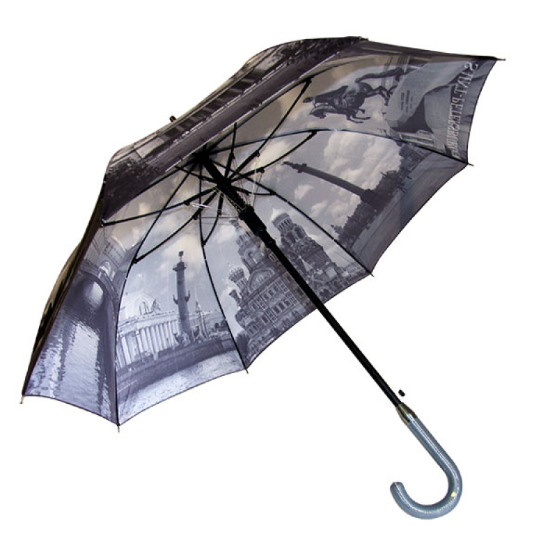 Зонт с тростью